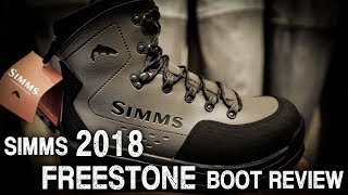 Simms 2018 Freestone Boot Review [upl. by Brigitta141]