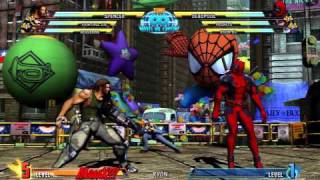 MARVEL VS CAPCOM 3  ALL SUPERS [upl. by Damiano342]