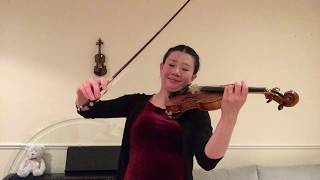 ABRSM Grade 5 Violin Exam 20202023 C2 Night Song and Pantomime [upl. by Nera]