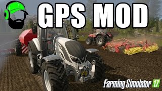 Farming Simulator 17  How to use GPS mod [upl. by Ela]