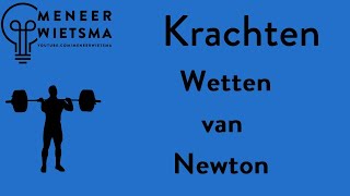 Natuurkunde uitleg Krachten De drie wetten van Newton [upl. by Eibmab275]