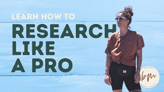 Market research how to perform better research for your brand [upl. by Ailsun]