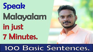 How to Speak Malayalam in just 7 minutes Summary of my previous video [upl. by Ahseeyt]