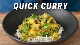 Easy 25 Minute Green Curry  WEEKNIGHTING [upl. by Anauqed764]