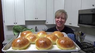 Homemade Hamburger Buns [upl. by Wren]