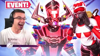 Nick Eh 30 reacts to GALACTUS EVENT in Fortnite [upl. by Hurwitz822]