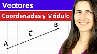 VECTORES en el Plano ↗️ Concepto COORDENADAS y MÓDULO [upl. by Marras667]