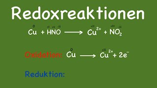 Redoxreaktionen  Redoxgleichungen aufstellen  Oxidationszahlen [upl. by Annam]