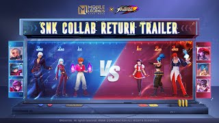 MLBB × KOF  Collab Encore Trailer  Mobile Legends BangBang [upl. by Aissej]