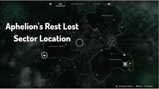 Aphelions Rest Lost Sector Location Dreaming City Destiny 2 Forsaken [upl. by Gareri]