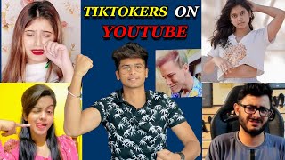 Saloniyaapa female carryminati AND TIKTOKERS ON YOUTUBE  RAJAT PAWAR [upl. by Odom75]