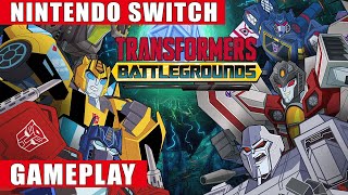 Transformers Battlegrounds Nintendo Switch Gameplay [upl. by Ezara]