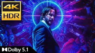 4K HDR  Trailer  John Wick 4  Dolby 51 [upl. by Glynias188]