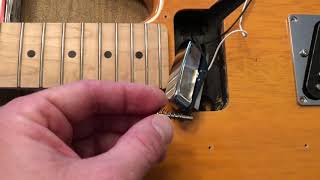 Replacing Squier Tele Pickups With Fender TexMex [upl. by Hedaza]