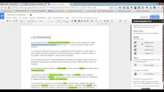 Haciendo resúmenes y esquemas con Google Apps [upl. by Anahsohs]