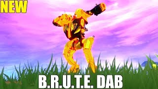 FORTNITE BRUTE DAB EMOTE 1 HOUR [upl. by Nwahsram421]