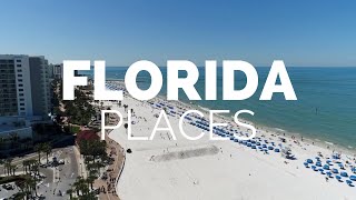 10 Best Places to Visit in Florida  Travel Video [upl. by Liscomb700]