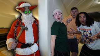 EVIL SANTA BREAKS INTO MY HOUSE AT 3 AM TERRIFYING [upl. by Nymsaj]