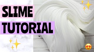 HOW TO MAKE SLIME Simple amp Easy Slime Recipe  2 Minute Easy Slime Tutorial Glue and Borax Slime [upl. by Daegal11]