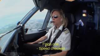 Pilotseyetv  Swiss Airbus A340 Zurich Departure English Subtitles [upl. by Ashil703]