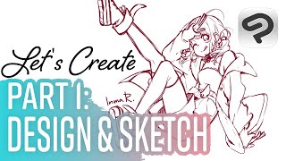 3 helpful steps for character sketches  Inma R [upl. by Britta]