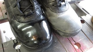 How to polish your boots in ten minutes [upl. by Suivatco389]