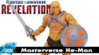 MOTU Revelation HeMan Masterverse Action Figure Review  Masters of the Universe [upl. by Comras989]