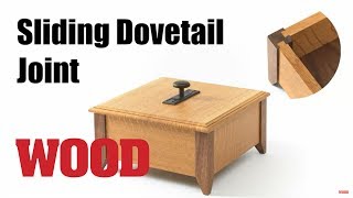 How To Make A Sliding Dovetail Joint  WOOD magazine [upl. by Okkin]