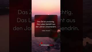 Das Ziel ist unwichtig Das Leben besteht aus den Jahren zwischendrin 🎯❌ [upl. by Nnahs734]