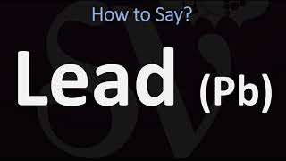 How to Pronounce Lead HEAVY METAL [upl. by Armstrong]