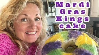 How to make a Sourdough King cake \ King Arthur flour \ kathycooks4u [upl. by Kimmie]