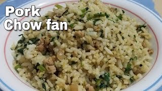 Pork Chow fan ala Chowking  EZ recipes [upl. by Jepum]