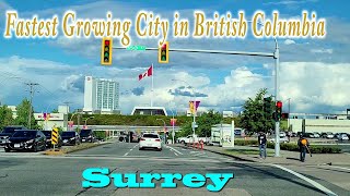 Scenic Drive in SURREY British Columbia Canada 2021 [upl. by Airemaj]