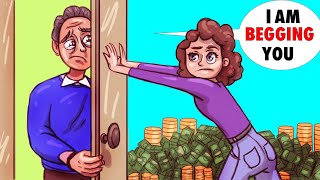 I Became A Millionaire And My Evil Stepdad Begged Me To Help Him [upl. by Fitalludba]