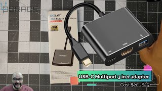 USBC Multiport 3 in 1 adapter [upl. by Nahtannoj]