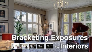 Bracketing Exposures to Photograph Real Estate Interiors [upl. by Normac]