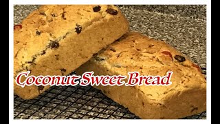 🇧🇧 Coconut Sweet Bread 🇧🇧 Bajan  Eggless Updated Version [upl. by Oemor]