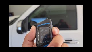 How to install Compustar remote start alarm with 2 way paging 0713 Sierra  Silverado [upl. by Normand]