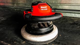 Bauer Cordless 10 Inch Buffer  Review Harbor Freight [upl. by Eliak]