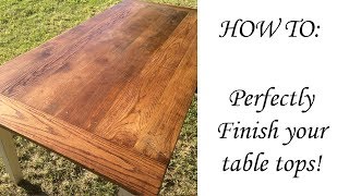 How to finish your dining table professionally [upl. by Gladi600]