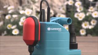 GARDENA Pumps POS  Drainage [upl. by Mongeau]