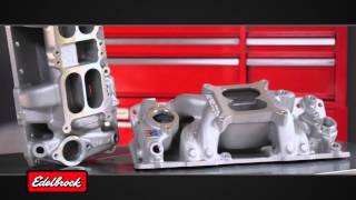 Edelbrock Dual Plane Manifold [upl. by Nahtannhoj]