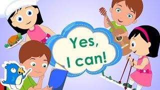 Yes I Can Action Song For Kids  Best Kids Songs  Kids Positivity  Nursery Rhymes  Umma amp Zyno [upl. by Armil]