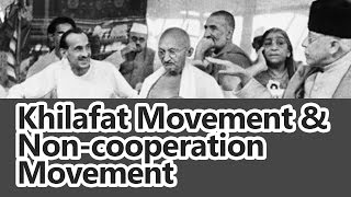 Khilafat Movement and Noncooperation Movement by Roman Saini Indian History for UPSCIAS SSC CGL [upl. by Akimal772]