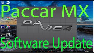 Paccar MX 13 software update with Davie 4 [upl. by Yretsym]