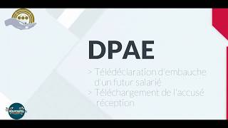 Remplir la DPAE [upl. by Kasper]