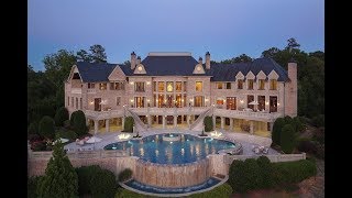 Enthralling Unparalleled Masterpiece in Atlanta Georgia  Sothebys International Realty [upl. by Lyford]