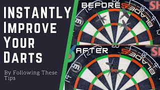 INSTANTLY Improve Your Darts  4 Tips On How To Throw Darts [upl. by Hadeehuat451]