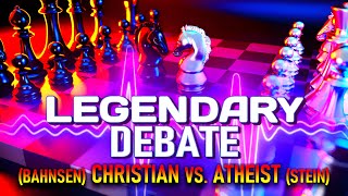 Legendary Debate  Christian Bahnsen vs Atheist Stein [upl. by Nimra]