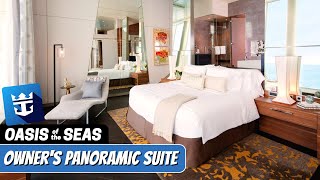 Oasis of the Seas  Owners Panoramic Suite Tour amp Review 4K  Royal Caribbean Cruise [upl. by Eiddam832]